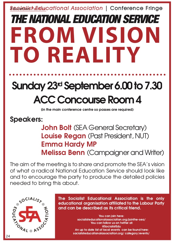 SEA Labour Party Conference fringe